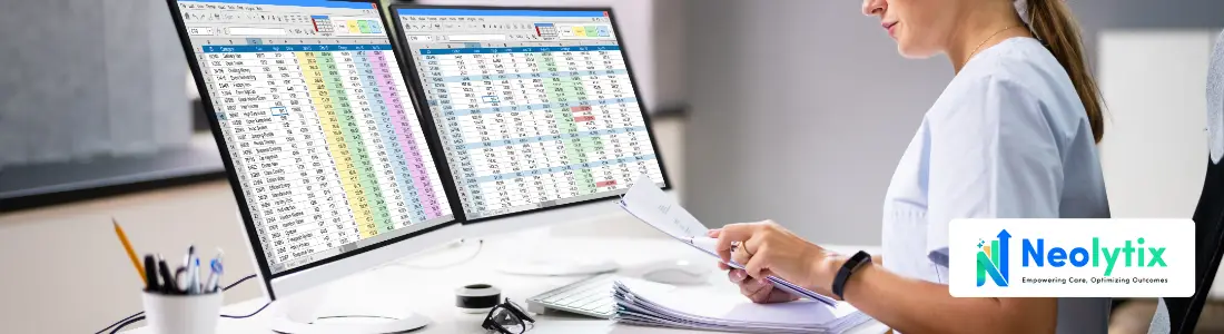 revenue cycle management,healthcare RCM,medical billing services,healthcare RCM services,RCM in healthcare,medical revenue cycle,medical billing and coding,healthcare billing solutions,medical claim processing,RCM trends 2025,future of RCM,healthcare finance trends,AI in RCM,AI healthcare billing,AI denial management,blockchain healthcare RCM,blockchain medical billing,automated denials,AI-powered algorithms,robotic process automation healthcare,cloud-based RCM,digital billing solutions,advanced analytics RCM,RCM technology,predictive analytics healthcare,patient-centric billing,patient financial experience,value-based care models,fee-for-service transition,EMR adoption challenges,financial planning RCM,telehealth integration RCM,virtual care billing,remote patient monitoring billing,payer management,contract compliance RCM,regulatory compliance healthcare,HIPAA compliance RCM,No Surprises Act RCM,CMS updates RCM,cybersecurity healthcare RCM,data security healthcare,ransomware healthcare,fraud prevention RCM,outsourced RCM,RCM outsourcing benefits,denial prevention,claims denial management,reduce denials,improve clean claims,revenue leakage,underpayments,cost estimates healthcare,flexible payment options healthcare,streamlined billing,faster collections,revenue optimization,administrative burdens healthcare,Neolytix RCM,Neolytix healthcare billing,Neolytix medical billing and coding,how RCM is evolving 2025,2025 healthcare RCM trends,key RCM trends 2025,transforming medical billing 2025,AI impact on RCM,blockchain impact on healthcare revenue,patient experience billing healthcare,telehealth billing best practices,why outsource RCM,benefits of RCM outsourcing healthcare,future of medical claims,modern revenue cycle management,healthcare financial sustainability