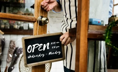 Open available business launch phrase